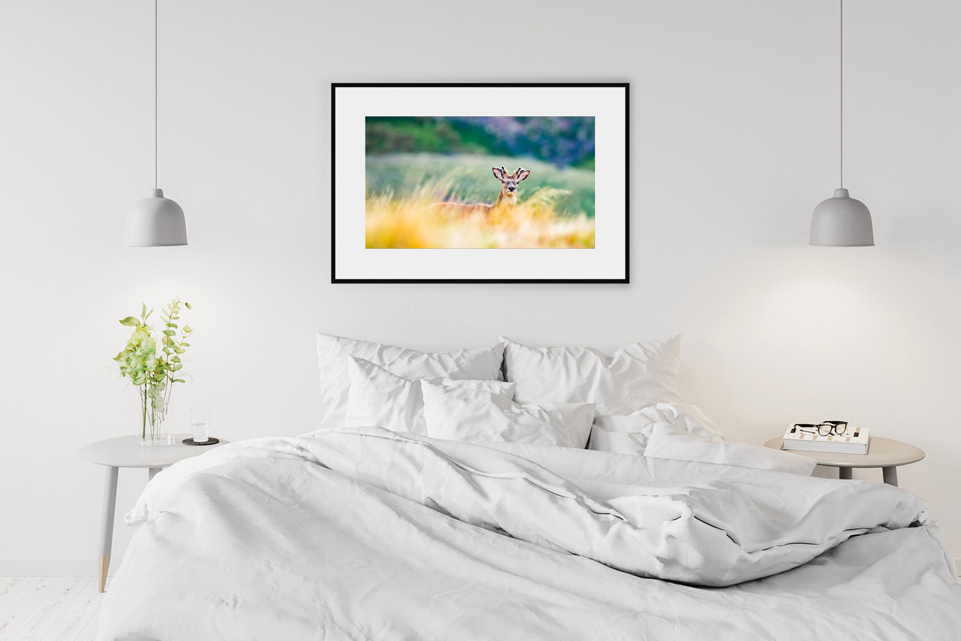 Red Stag Spiker wall print