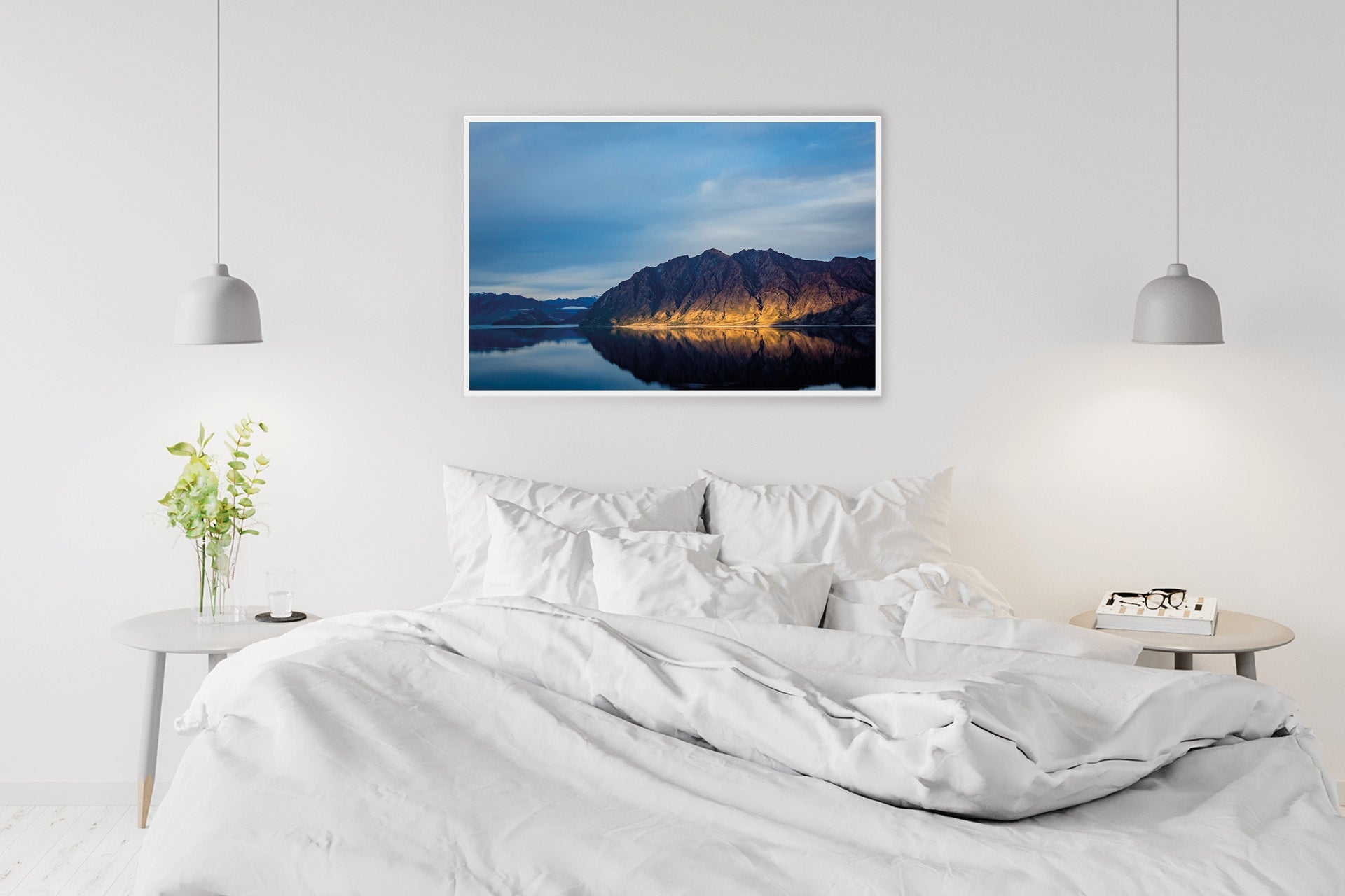 Lake Hawea central otago new zealand wall print