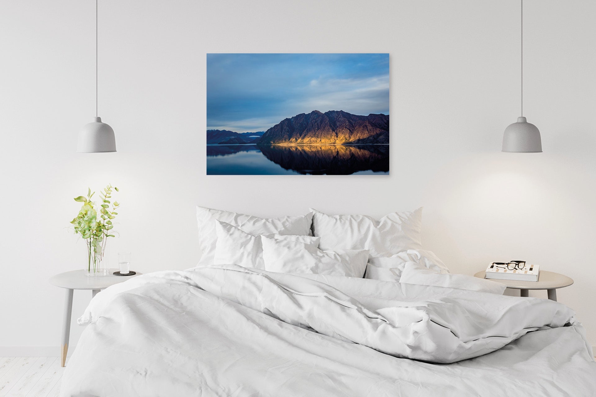 Lake Hawea central otago new zealand wall print