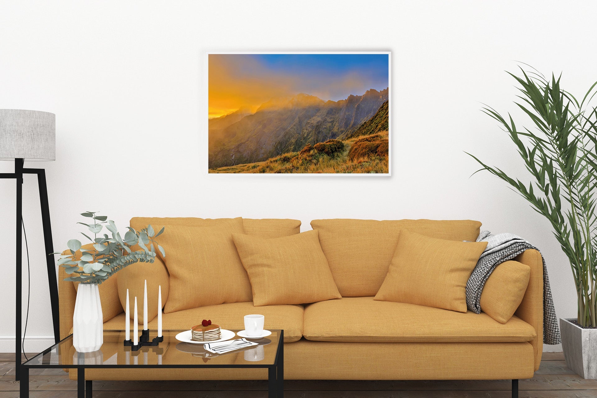 Fox Glacier, West Coast, New Zealand wall print