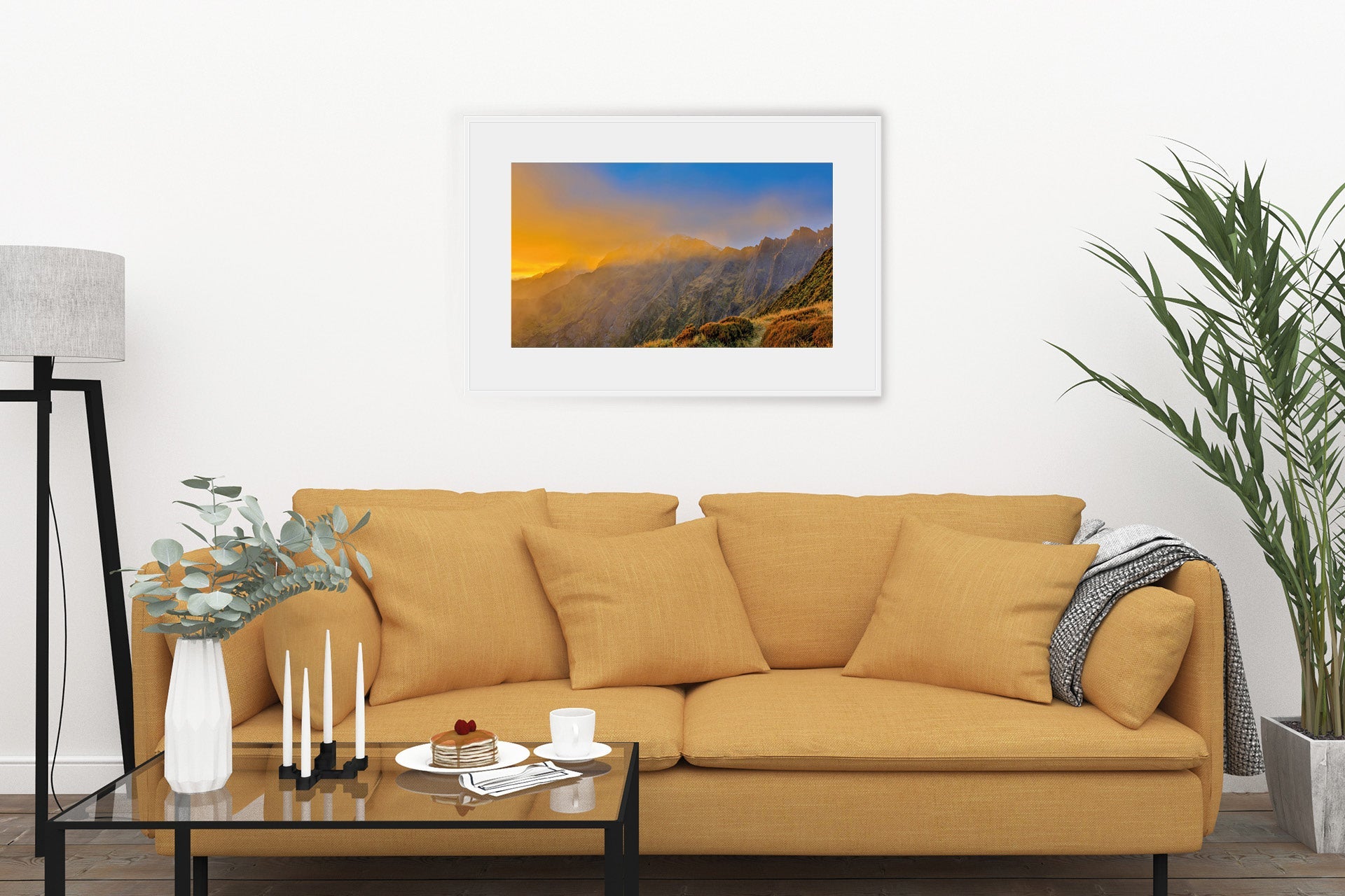 Fox Glacier, West Coast, New Zealand wall print