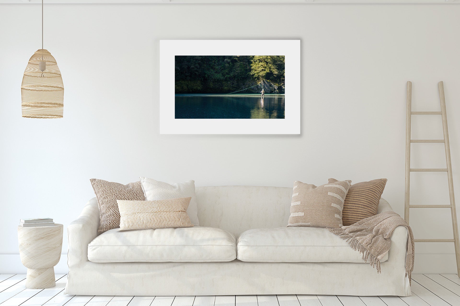 New Zealand Fly Fishing river photo image