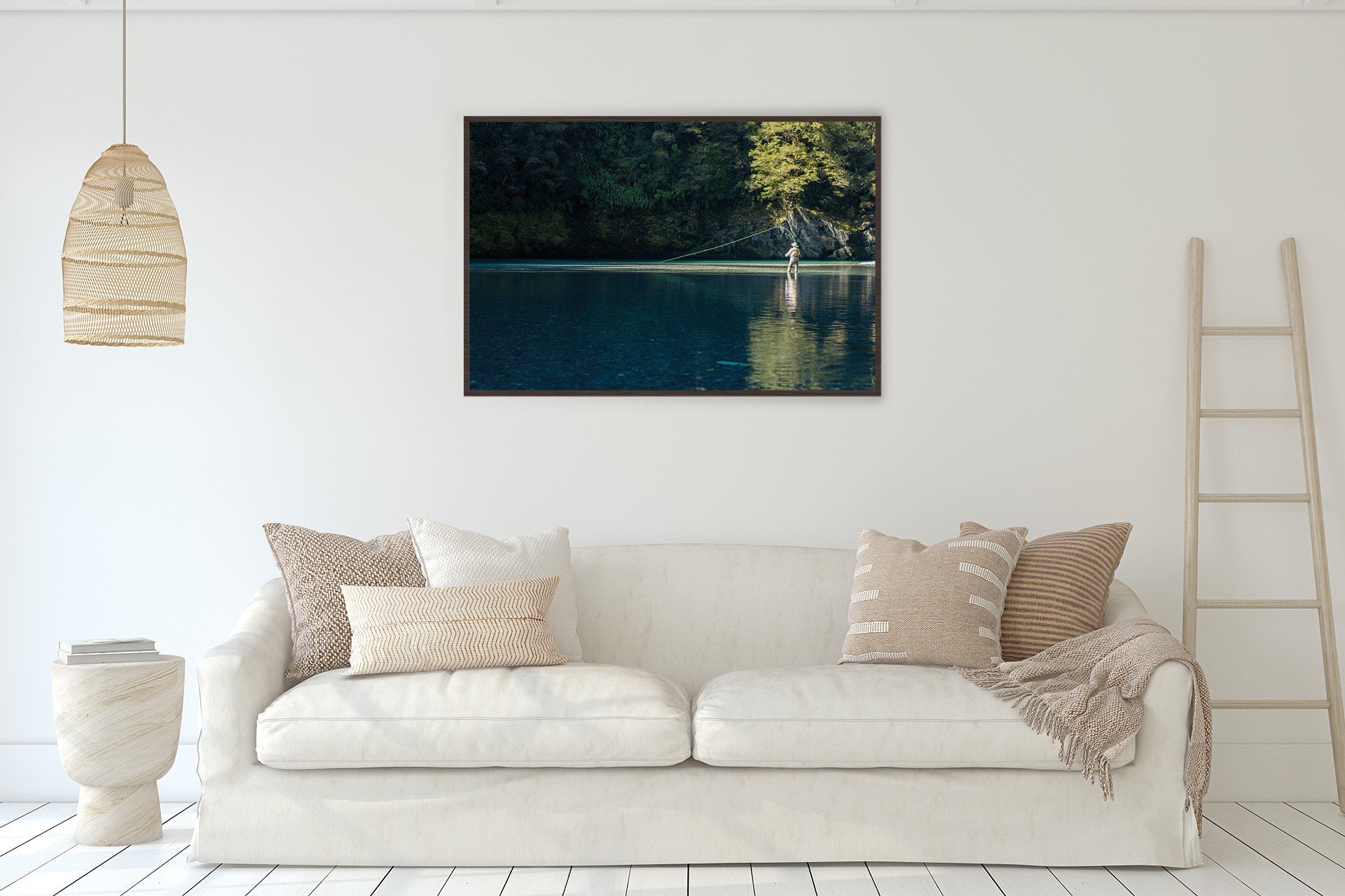 New Zealand Fly Fishing river photo