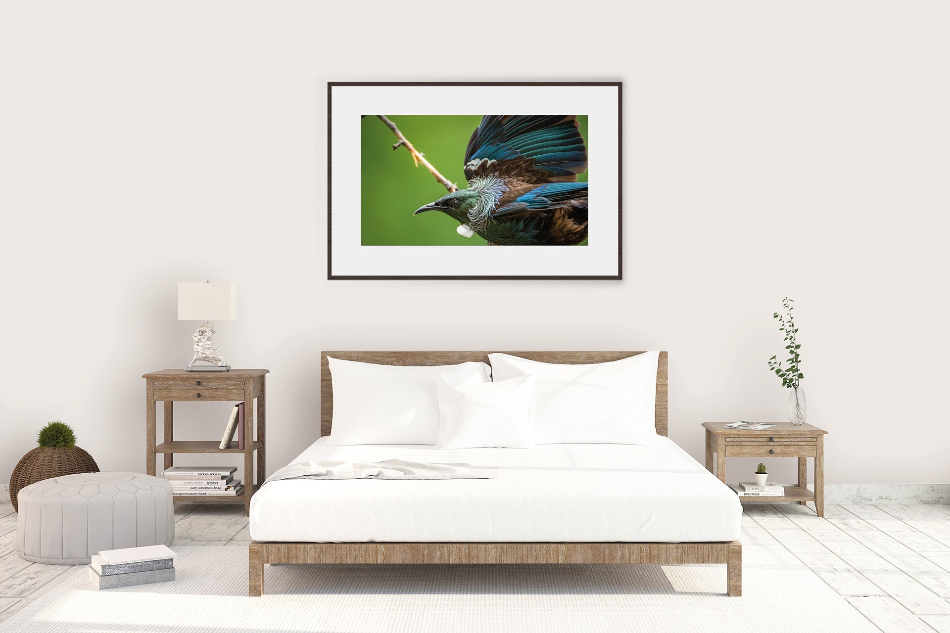 NZ Tui wall print poster