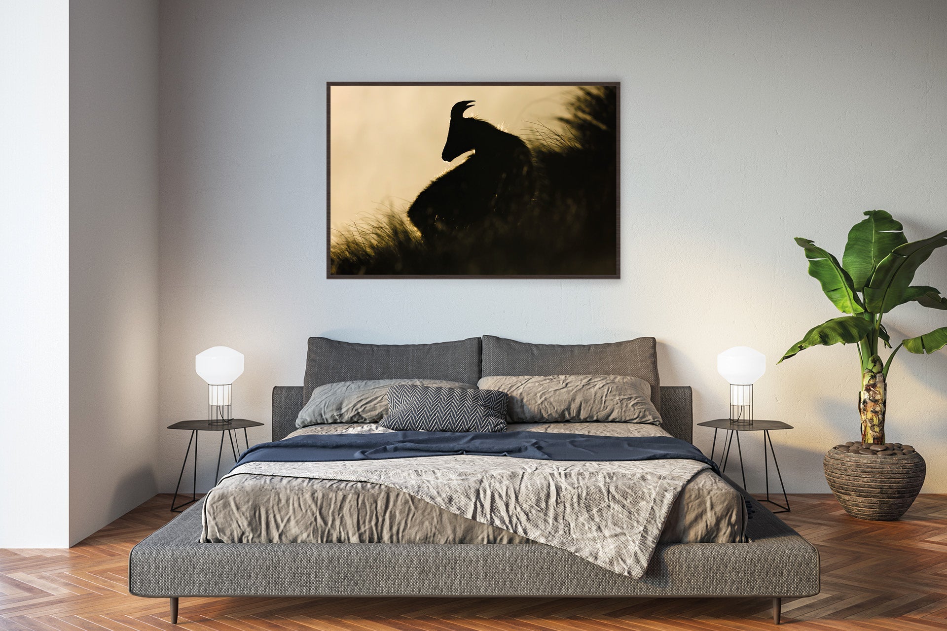 himalayan tahr wall print image